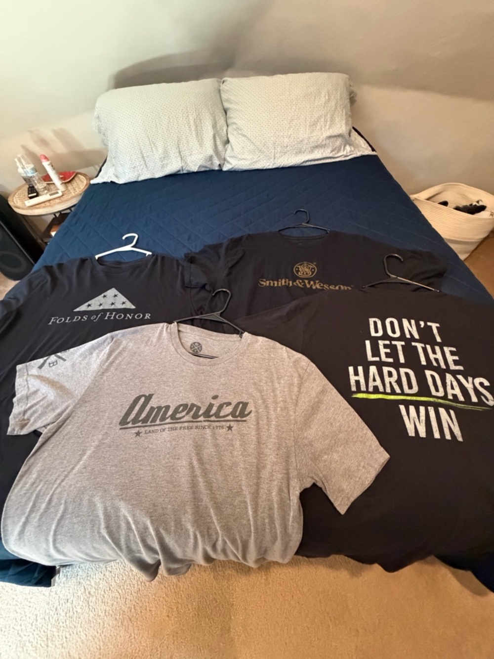 Lot of 4 Men's Graphic T-Shirts